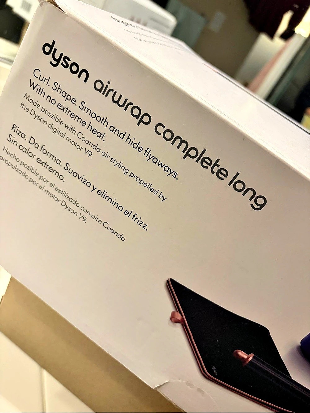 Dyson Airwrap Complete Long Hair Styling Tool Set Blue & Black NWT